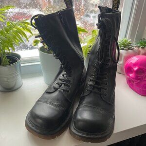 Dr. Martens High Boots – Inside Zipper – Women’s Size 9